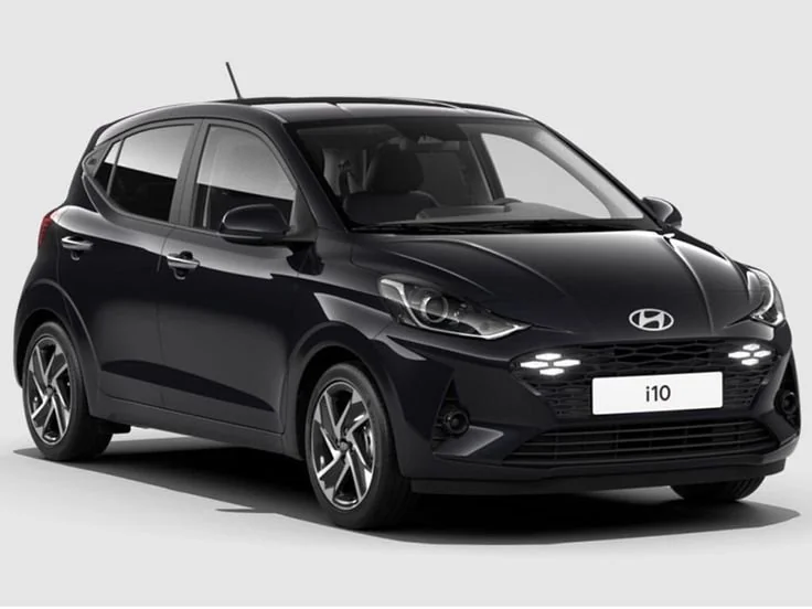 Hyundai i10 schwarz Gebrauchtwagen Hemau